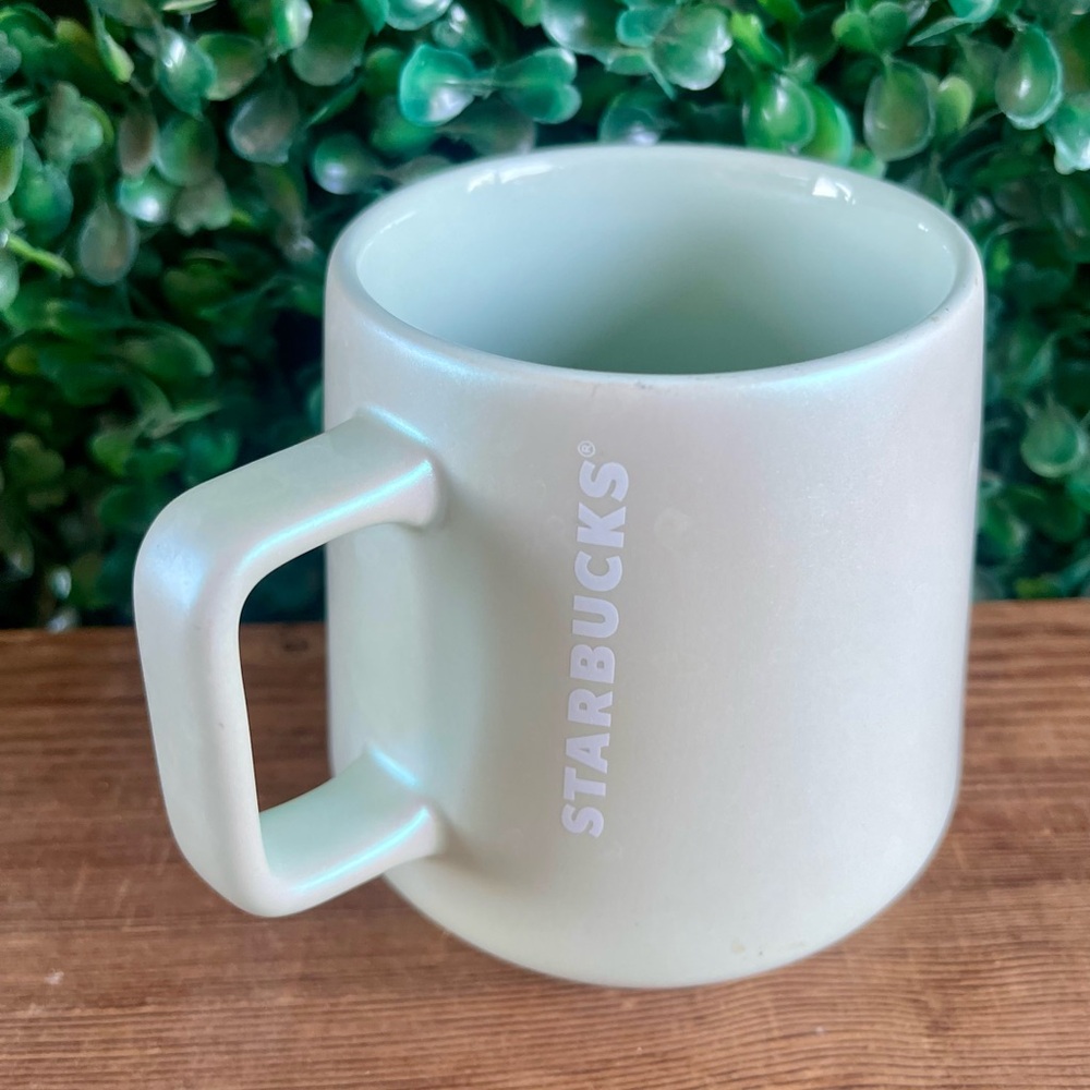 Starbucks Mint iridescent 12oz mug